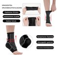 thumbnail image 3 of Vendaje de tobillo, vendaje deportivo para el pie de hombre y mujer, soporte metatarsiano y protección del tobillo, vendaje para fascitis plantar, vendaje de tobillo para deportes, fútbol,, 3 of 5