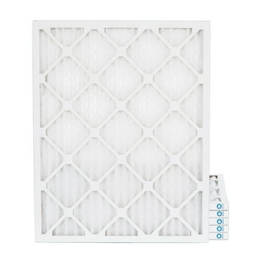 20x25x1 MERV 8 Pleated AC Furnace Air Filters. 6 Pack