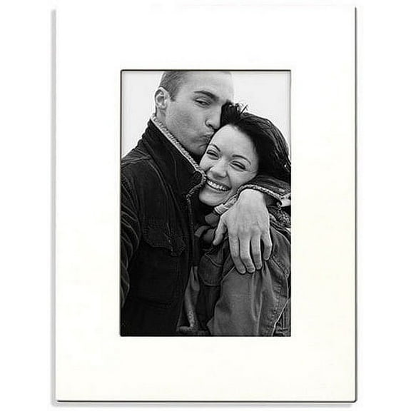 White WIDE-LINEAR classic by Malden - 4x6
