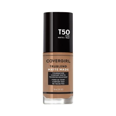 COVERGIRL TruBlend Matte Made Liquid Foundation, bronceado natural