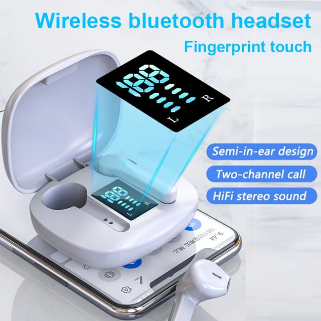JS36 TWS In-ear Bluetooth Headset HiFi Music Stereo Earbuds Sports Gaming Noise Cancel Headphone With Microphone For All Phones