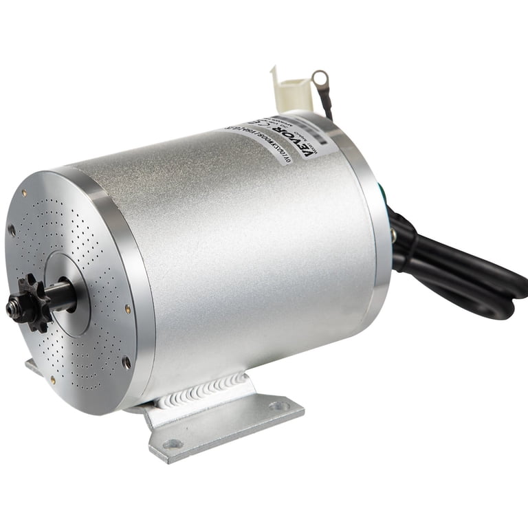 2000W 48V Brushless Motor Kit with Controller and Mounting Bracket