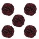 thumbnail image 1 of 5 uds flor de tela DIY artesanía hecha para mujeres accesorios para ello ropa ramillete sombrero adorno / rosa / para elegir Yuyangstore Tela 3D hecha a mano Flor color de rosa, 1 of 4