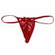 TIMIFIS Mens Lingerie Sexy Underwear G-String T-Back Shorts Underwear Élégant Motif de Dentelle - Automne Économies Dégagement – image 4 sur 7