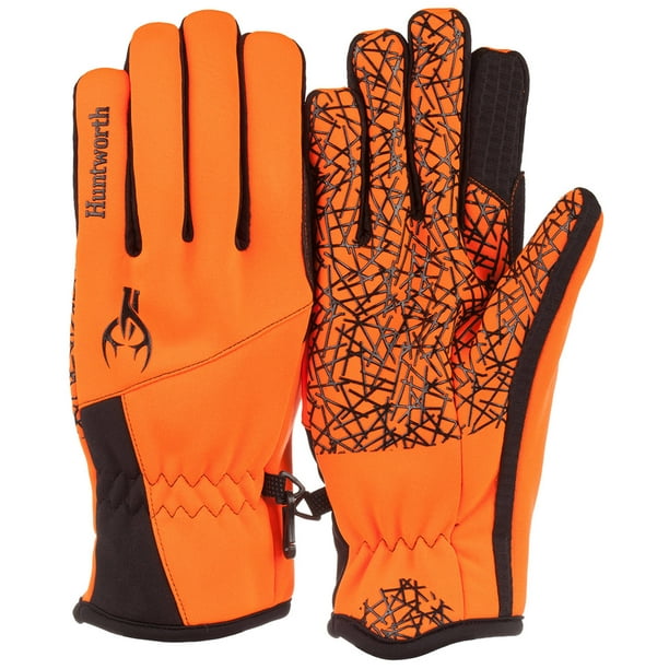 Mens Blaze Orange Stealth Hunting Glove M/L