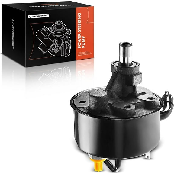 A-Premium Power Steering Pump with Reservoir Compatible with Town & Country Voyager Dodge Caravan Plymouth Grand Voyager 1996-2000