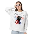 thumbnail image 2 of Freedom Labrador Retriever on Independence Day 4th of July Sweatshirt Unisex Merch Lab Dog Lover Gifts - 01005, 2 of 6