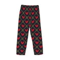 thumbnail image 5 of Goofa Red Rooster Printed Soft Pajama Pants for Men, Wide Leg Comfy Casual Lounge Yoga Pants-Large, 5 of 9