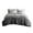 Gray, variant on Gracie Mills Ethel Faux faux Ombre Shag Comforter Set - GRACE-14936