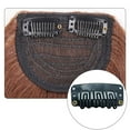 thumbnail image 4 of Travelwant Clip in Hair Extensions with Balayage Clip ins Extensions Human Hair Silky Straight Short Clip on Extension Highlights on Hair, 4 of 7