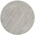 thumbnail image 5 of SAFAVIEH Laguna Neven Plush Solid Shag Area Rug, Silver, 8' x 10', 5 of 10