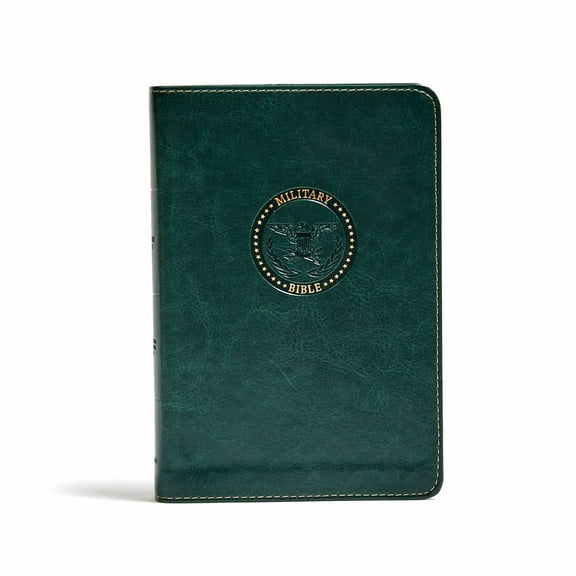 CSB Military Bible, Green LeatherTouch (Hardcover)