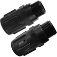 thumbnail image 3 of HUGFEGWE Pressure Regulator 2Pcs 3/4inch 25PSI Thread Plastic Regulator Valve Replacement Pressure Reducer for Irrigation System Gardening Drip Irrigation Kits CJB91-96697, 3 of 9
