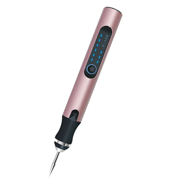 Nail Drill Machine Set, Metal Plastic Electric Engraving Pen Cordless Rechargeable Portable Easy Operation For DIY
