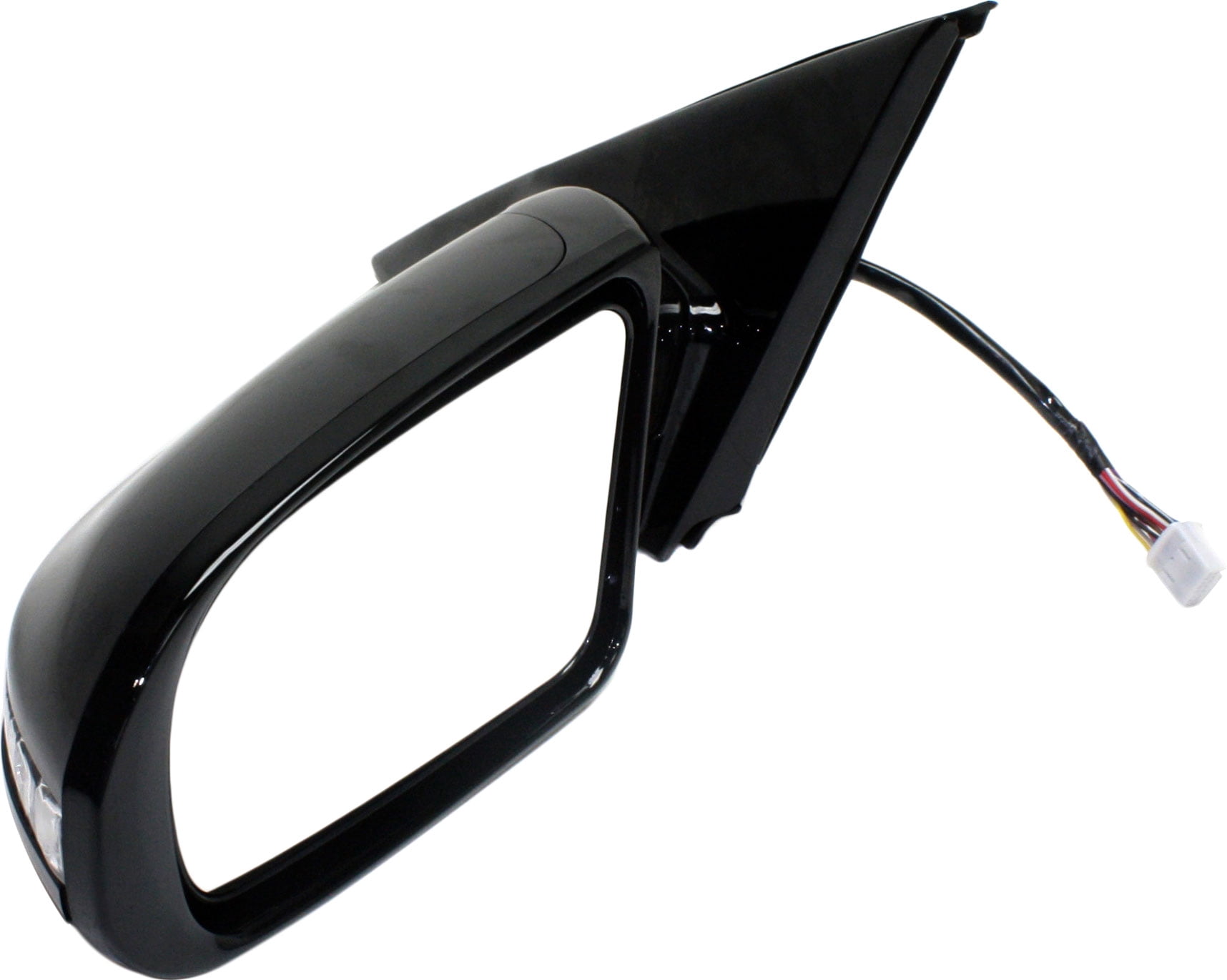 Mirror Compatible With 2009-2014 Nissan Maxima Left Driver Side Heated In-housing Signal Light Paintable Kool-Vue