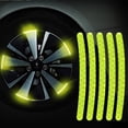 thumbnail image 4 of sweethay Pegatina de PVC reflectante para llanta de coche, 20 piezas, decoración autoadhesiva, pegatinas antideslizantes, accesorio de cinta decorativa Automoción decorativa y accesorios sweethay VI017625-00B, 4 of 6
