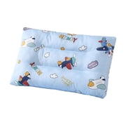 SHJHENG Nap Time Pillow for Kids, 12x20 Medium Firm Cotton Neck Support Pillow, Cute Cartoon Car Toddler Bed Pillow for Preschool, Kindergarten & Daycare, Breathable & Washable