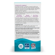Nordic Naturals Complete Omega Softgels, Lemon, EPA & DHA, Fish Oil, 180 Ct