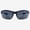 Blue (1.50), variant on Bifocal Sunglasses Semi Rimless TR90 Sports Wraparound Readers for Reading Under the Chieti Sun in Tortoise 3.00