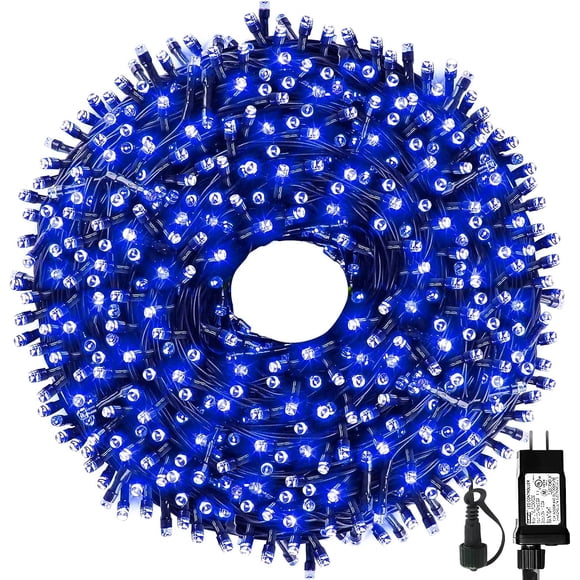 Cadena de luces MZD8391 32 m 300 LED azules 8 modos