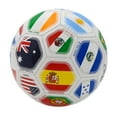 thumbnail image 3 of Score N' Explore Children's Youth Learning & Development Soccer Balls Size 3 International Explorer / White, 3 of 3