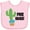AD-Pink, variant on Inktastic Free Hugs with Cactus Plant Boys or Girls Baby Bib