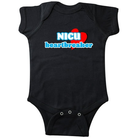 

Inktastic NICU Heartbreaker in Blue with Red Heart Gift Baby Boy or Baby Girl Bodysuit
