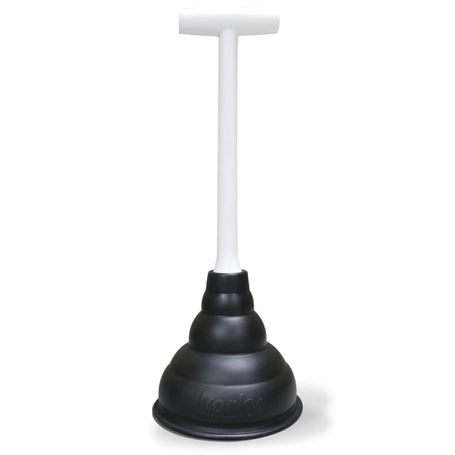Minilavabo y desagüe Plunger Korky Beehive para baño y cocina