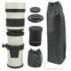 thumbnail image 2 of Lente teleobjetivo de enfoque manual Jadeshay 420-800 mm F8.316 para cámara con montura ES Color Blanco Negro, 2 of 8