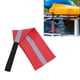 thumbnail image 3 of Bandera de seguridad de 57x16 lazo de para señales de seguridad de cruces de peatones de camiones, banderas de seguridad de transporte de Tira reflectante roja DYNWAVEMX Bandera de advertencia de remolque, 3 of 7