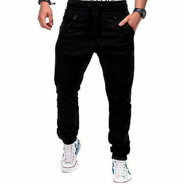 mens jogging pants with cargo pockets