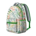 thumbnail image 2 of Vintage Sunflower Print Backpack for Women - Sturdy Canvas School Bookbag with Laptop Pocket, Wide Mouth Opening, Adjustable Straps, Retro Floral Design Perfect for Campus Office, 2 of 6