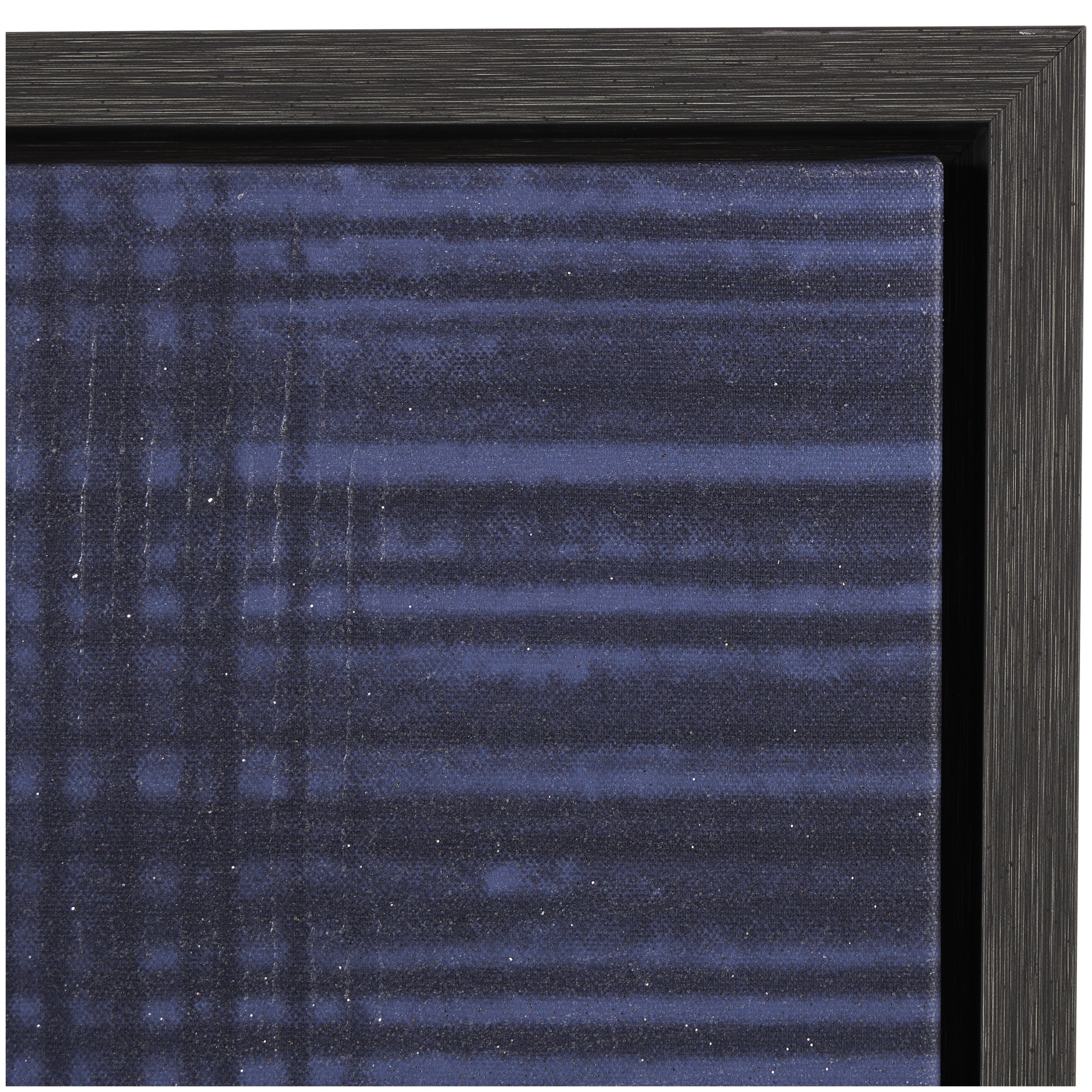 40" x 40" Geometric Framed Wall Art with White Square Outlines, by DecMode