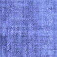 thumbnail image 1 of Ahgly Company Machine Washable Indoor Square Persian Blue Traditional Area Rugs, 6' Square, 1 of 4