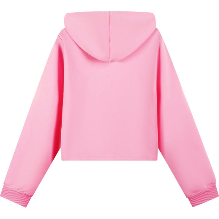 Girls Butterfly Zip Up Hoodie - Walmart.com