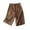Deals01Coffee, variant on Summer Shorts for Women, Womens Cotton and Linen Plus Size Shorts Elastic High Waisted Solid Color Casual Loose with Pockets Pants Summer Saving Clearance
