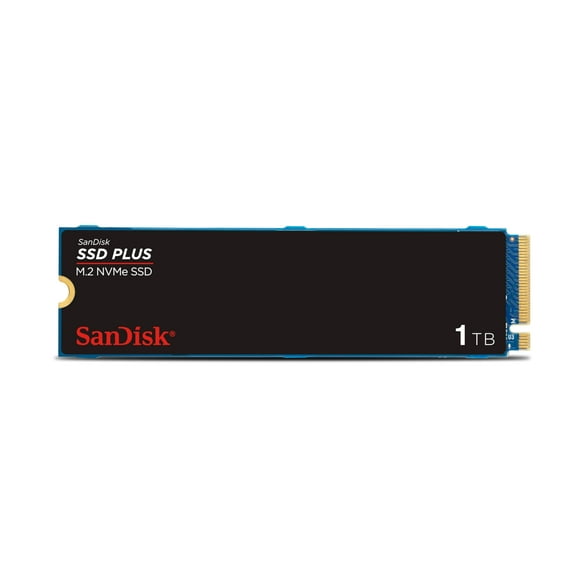 Unidad de Estado Solido SSD PLUS M.2 1TB SANDISK SSD PLUS NVMe PCIe 3.0 3200/2500 MB/S SDSSDA3N-1T00-G26