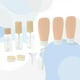 thumbnail image 3 of Conjunto de 8 Contenedores de Viaje Unique Bargains Botellas Portátiles Color Beige Nude, 3 of 6