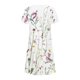 thumbnail image 5 of ICHUANYI Clearance Women's Summer Bohemian Print Short Sleeve Beach Dress Knee Length Dress(White, L) ICHUANYI WER2023080704578, 5 of 5
