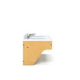 thumbnail image 5 of Tot Mate Children's Double Vanity, Wall-Mounted, Preschool Furniture, Maple, 49"W x 21"D x 21 1/2"H, 5 of 6