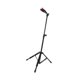 thumbnail image 2 of Soporte para guitarra portátil vertical para bajo e instrumentos musicales. esponja roja, 2 of 9