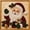 Santa Claus, variant on HUJTYs DIY Christmas Pearl Diamond Painting Art Kit with Frame, Home Wall Decor Art Craft Kit, Holiday Christmas Wall Decor, Handmade Home Decoration Gift (Snowman B, 7.8x7.8in)