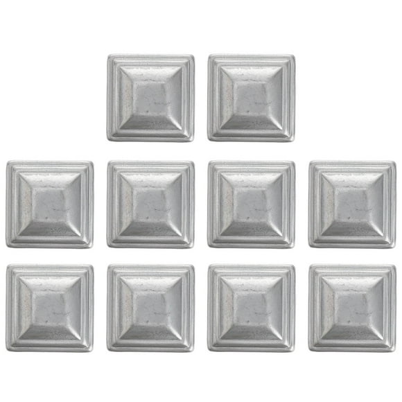 White Fence Downspout Diverter 10 Pcs Baluster Cap Metal Garden Buildings Post Toppers