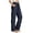 X-45Navy, variant on YMNXA Womens Summer Ice Silk Pants Drawstring Elastic Waist Solid Color Breathable Relaxed Fit Trousers For Everyday Wear,Navy,L