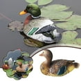 thumbnail image 4 of wnpxqnt Lifelike Resin Mandarin Duck Floating Hunting Decoy Decoration Pool Pond B5G6, 4 of 5