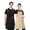 Black+Coffee, variant on NUBILY Waterproof Cross Back Chef Aprons 2 Pack for Cooking Baking Grilling,4 Pockets Adjustable Kitchen Apron,Bib for Men Women Restaurant Gardening