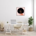 thumbnail image 2 of Stupell Industries African American Woman Wearing Pink Glam Fashion Beauty & Fashion Painting Gray Framed Art Print Wall Art, 24 x 24, 2 of 7