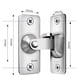 thumbnail image 2 of Cerradura de puerta corredera angular tornillo de seguridad para el hogar accesorios de Hardware para muebles, 2 of 6