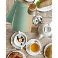 thumbnail image 4 of Sage Green Yellow Ombre Kitchen Dish Towels for Drying Dishes Set of 4, Farmhouse Modern Gradient Art Waffle Weave Microfiber Hand Tea Bathroom Towels Quick Dry & Absorbent Towel 15.7x23.6, 4 of 7