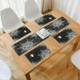 thumbnail image 3 of Halloween Placemats Set of 4, Spider Web Grey Placemats 12 x 18 Inch Fall Table Placemats Waterproof Washable for Seasonal Holiday Party Dining Decoration, 3 of 5